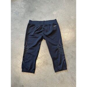 Reebok Cirque Du Soleil Capri Black Leggings Size M